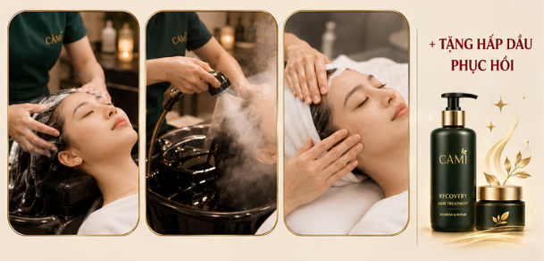 Gội Detox Giảm Gàu Ngứa tại CAMI
